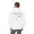 Front/Back Rise Above the Earth Hoodie, Unisex Heavy Blend Sweatshirt, Comfortable Casual Wear, Perfect Gift